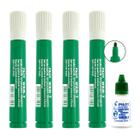 Kit 4 Canetas Marcador para Quadro Branco WBM-7 com Refil de Tinta Recarga Original Pilot Ideal Escolas Escritórios