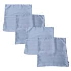 Kit 4 Capa Almofadas Jacquard 45x45 Ziper Invisivel