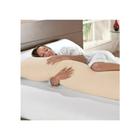 Kit 4 Capa Fronha Travesseiro De Corpo De Microfibra  Varias Cores lisas  Xuxão 1.35 x 0.40