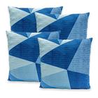 Kit 4 Capas de Almofadas Favinho 40x40 C/ Zíper PIQUET Estampadas