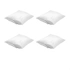 Kit 4 Capas Protetora Para Travesseiro Impermeável Branca