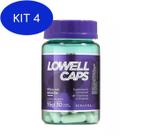 Kit 4 Cápsulas De Crescimento Capsulas Com 30 Un Lowell