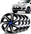 Kit 4 Carlotas Esportiva Aro 13 Spider Ford Fiesta Ka Focus