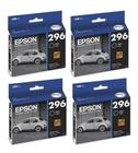 Kit 4 Cartuchos Epson Preto 296 Xp 231 Xp 431 Xp231 Xp431