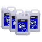 Kit 4 Cera Líquida Bravo Incolor Classic 5l