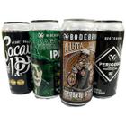 Kit 4 Cervejas Bodebrown Latão 473ml Desfrute Sabor Conceito