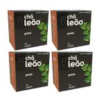 Kit 4 Chá Leão Preto 10 Sachês 16g