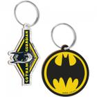 Kit 4 Chaveiros Personalizados Em MDF do Batman Geek Com Argola