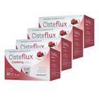 Kit 4 Cisteflux Cranberry Auxilia Sistema Imune 30 Saches 5g