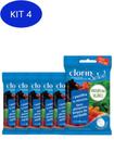 Kit 4 Clorin Salad Higieniza Frutas Legumes E Verduras 6