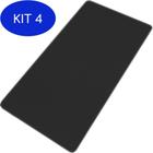 Kit 4 Colchonete Academia Ginastica 1,10X0,50 8Mm - Preto