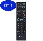Kit 4 Controle Remoto Tv Lcd/Led Sony Smart Tv Rm-Yd101