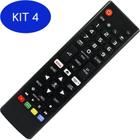 Kit 4 Controle Remoto Tv Led Smart Tv Sky-8035 Le-7045 Akb75095315