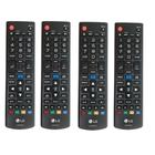 Kit 4 Controles Remotos Tv Lg Akb75055702