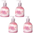 Kit 4 Cremes CANDY GIRL Mix Gel Virilha Morango Beijável Atc