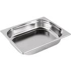 Kit 4 Cubas Gastronomicas Gn Inox 1/2x65 Buffet Rechaud - Armazém135