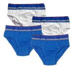 Kit 4 Cueca Lupo Slip Infantil Cós Elástico Cueca De Algodão