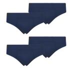 Kit 4 Cueca Selene Masculina Slip sem costura Microfibra