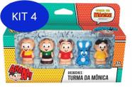 Kit 4 Dedoches Turma Da Monica