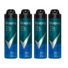 Kit 4 Desodorante Rexona Men Active Dry Aerosol Antitranspirante 72h 150ml