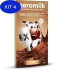 Kit 4 Display com 6 Chocolate Vegano Sem Lactose, Zero Milk