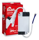 Kit 4 Driver Led Reator Fonte 24w Bivolt