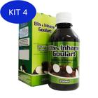 Kit 4 Elix de Inhame Goulart 250ml Ovulação Energia