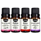 Kit 4 Essências Premium 10ml - Jardim das Delícias