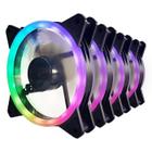 Kit 4 fan para gabinete rgb fk-12p - EVUS