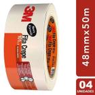 Kit 4 Fita Crepe 48MM X 50M 3M 101LA