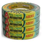 Kit 4 Fita Crepe Automotiva 525S Verde 18MM X 40M Adere