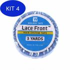 Kit 4 Fita Dupla Face Azul Walker Tape 1Cm X 3 Yeards Walker