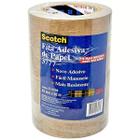 Kit 4 Fita para Empacotamento SCOTCH Papel Liso 3777 45MM X 50M 3M