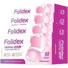 Kit 4 Folidex Metilfolato + Vitaminas B6 B12 E 60 Cápsulas