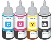 Kit 4 Garrafas de Tinta Epson T664 Original