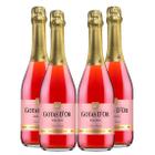 Kit 4 Gaseificado Sem Álcool Gotas Garibaldi Rosé - 660mL