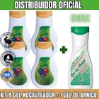 Kit 4 Gel Massageador Nocauteador + 1 Gel Arnica Natulife 200g