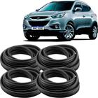 Kit 4 Guarnições Porta Lateral Hyundai Ix35 2009 a 2017