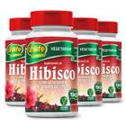 Kit 4 hibisco gengibre picolinato de cromo 90 comp unilife