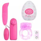 Kit 4 Itens Vibrador Feminino Golfinho - Portal do Prazer