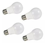 Kit 4 Lâmpada Bulbo Led 9w Branco Frio 6500k