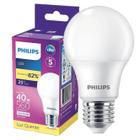 Kit 4 Lampada Bulbo Philips 7w Luz Quente 3000K Amarela E27