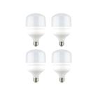 Kit 4 Lâmpada Led Bulbo 50w 6500k Branco Frio E27 Bivolt - ---