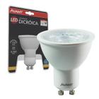 Kit 4 Lampada Led Dicroica MR16 GU10 4,8W Branco Quente 3000K