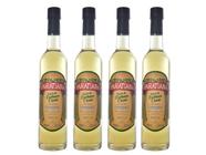 Kit 4 Licor De Cachaça Creme Umburana Paratiense 500 Ml