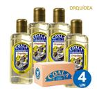 Kit 4 Limpador Concentrado Perfumado de Ambientes Orquídea Coala 120ml