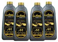 Kit 4 litros óleo de motor lubel 5w30 sintético qualidade Moura