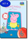 Kit 4 Livro Brincando Com Peppa: A Partir Dos 6 Anos - Salamandra - Moderna