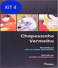 Kit 4 Livro Chapeuzinho Vermelho