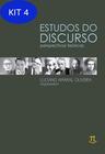 Kit 4 Livro Estudos Do Discurso - Perspectivas Teóricas - Parabola Editorial
